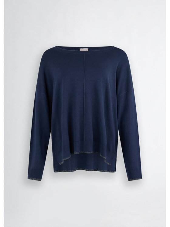 Liu Jo Liu Jo Sweter WXX054MS49I93921 Błękitny Regular Fit