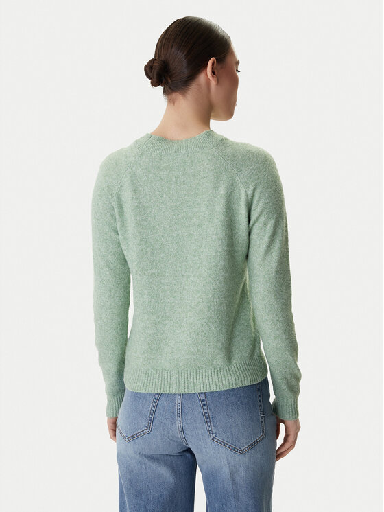 Vero Moda Vero Moda Svetr Doffy 10201022 Zelená Regular Fit