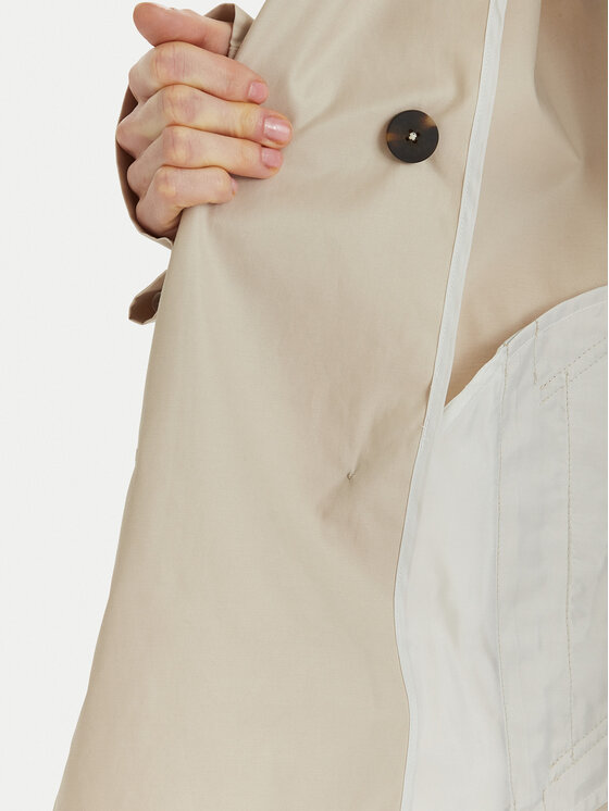 Calvin Klein Calvin Klein Trench LV044B540G Bej Regular Fit