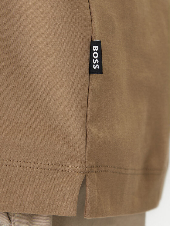 BOSS BOSS Póló C-Taut 01 50555844 Khaki Regular Fit