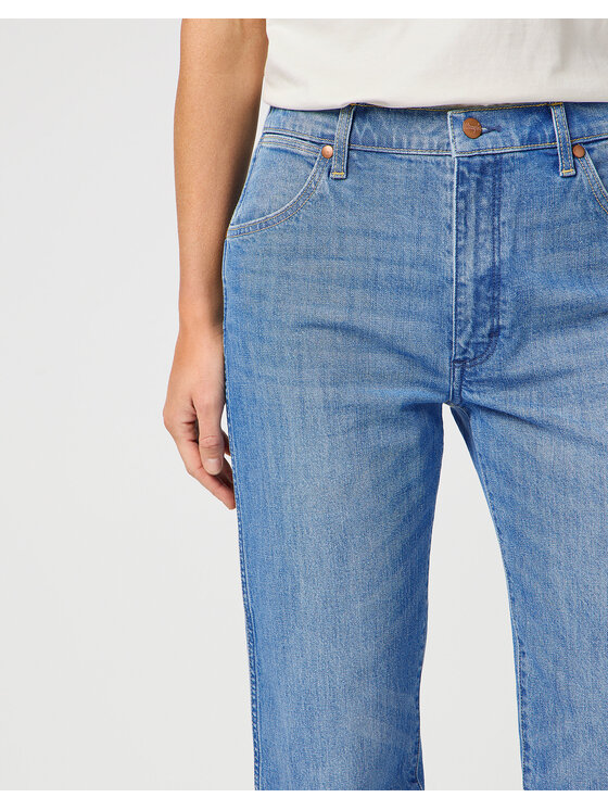 Wrangler Wrangler Jeans Style Crosby Blu Straight Fit