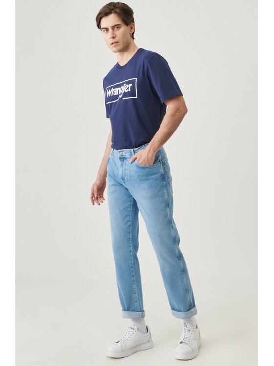 Wrangler Wrangler Jeans TEXAS Blu Straight Fit