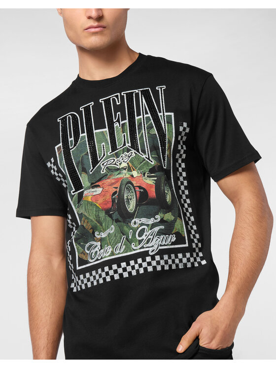 PHILIPP PLEIN PHILIPP PLEIN T-Shirt 23589 Czarny Regular Fit
