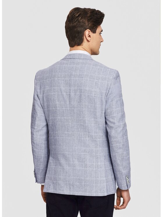 Pako Lorente Pako Lorente Marynarka P26SF-3X-023 Niebieski Slim Fit