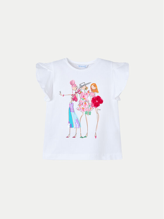 Mayoral Mayoral T-shirt 3004 Bijela Regular Fit