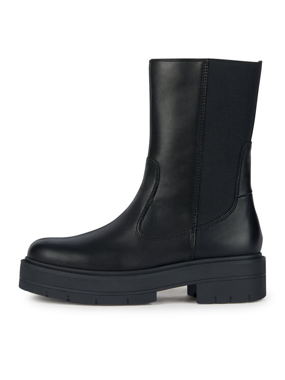 Geox Geox Īsie zābaki D Spherica Ec7 D36VDK 00043 C9999 Melns