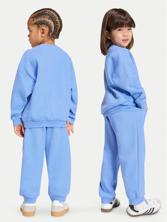 adidas adidas Tuta Loose Sweat Jogger Set KT1770 Blu Regular Fit