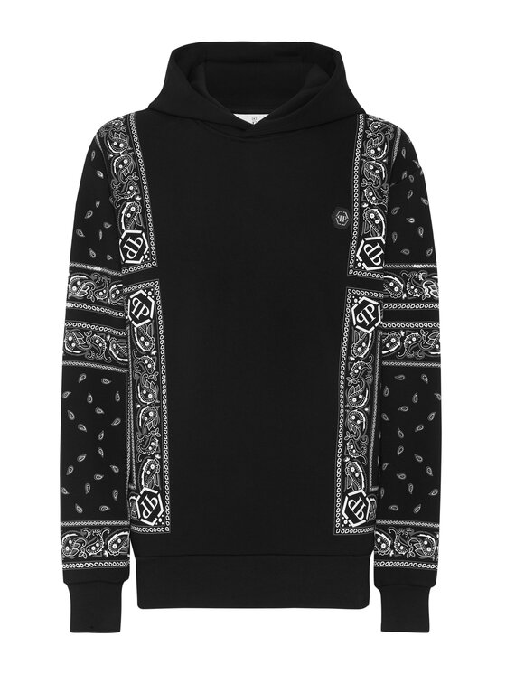 PHILIPP PLEIN PHILIPP PLEIN Felpa 22861 Nero Regular Fit