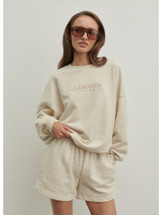 La Mania La Mania Pantaloncini sportivi DAISY Beige Active Fit