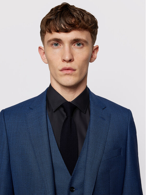 BOSS Boss Krekls Jesse 50451092 Tumši zils Slim Fit