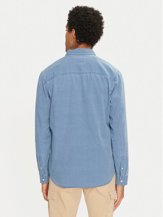 Pepe Jeans Pepe Jeans Koszula jeansowa Maison PM308712 Niebieski Regular Fit