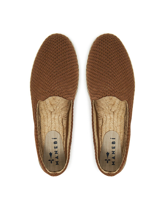 Manebi Manebi Espadrile H 2.7 N0 Rjava