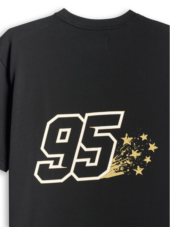 4F 4F T-Shirt MOTOSPORTS 2026 Czarny Regular Fit