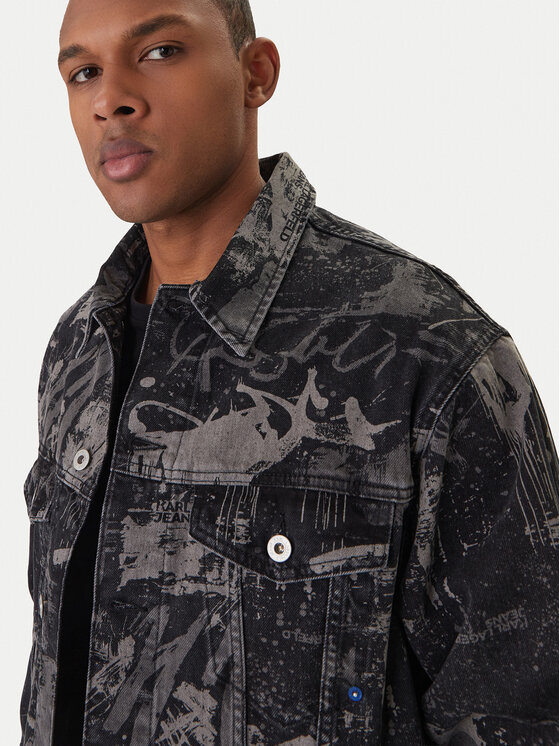 Karl Lagerfeld Jeans Karl Lagerfeld Jeans Jeansjacke B1M14033 Grau Regular Fit