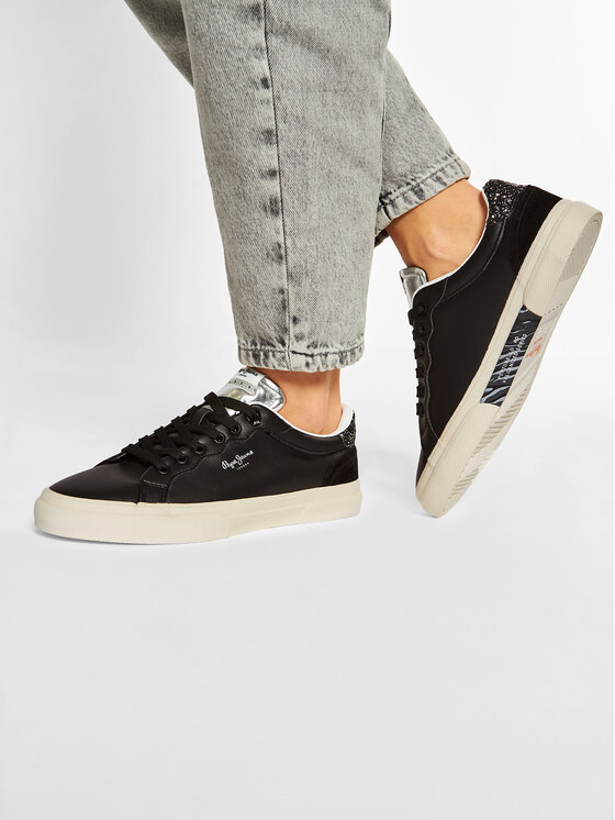 Pepe Jeans Pepe Jeans Снікерcи Kenton Classic PLS31087 Чорний