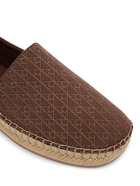 Calvin Klein Calvin Klein Espadrilles Oblique Espadrille Aop HW0HW02933 Barna