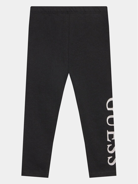 Guess Leggings K3YB01 K82K0 Crna Slim Fit