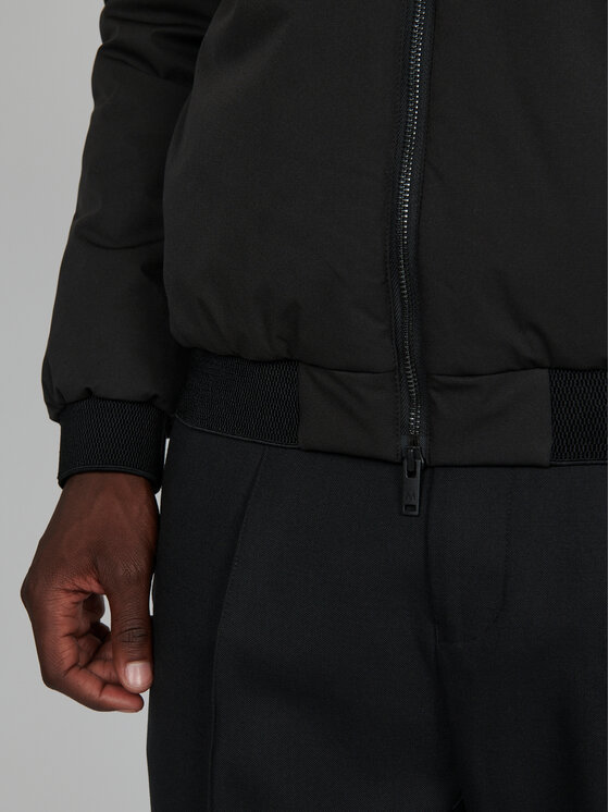 Matinique Matinique Μπόμπερ μπουφάν 30206721 Μαύρο Regular Fit