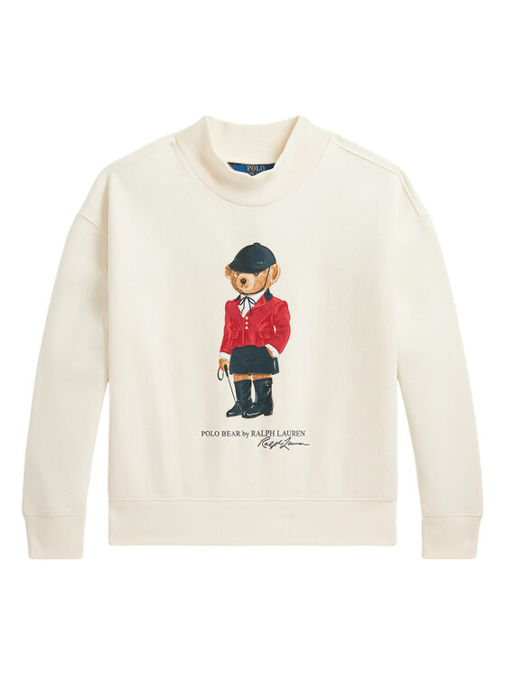 Polo Ralph Lauren Polo Ralph Lauren Bluza 313B28482001 Kremowy Boxy Fit