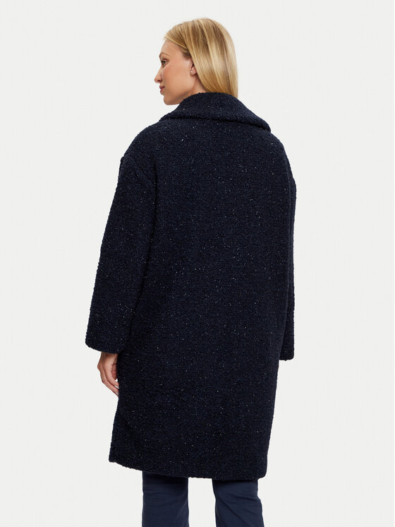 Guess Guess Wintermantel Berenice W4BL10 WGHS0 Dunkelblau Regular Fit