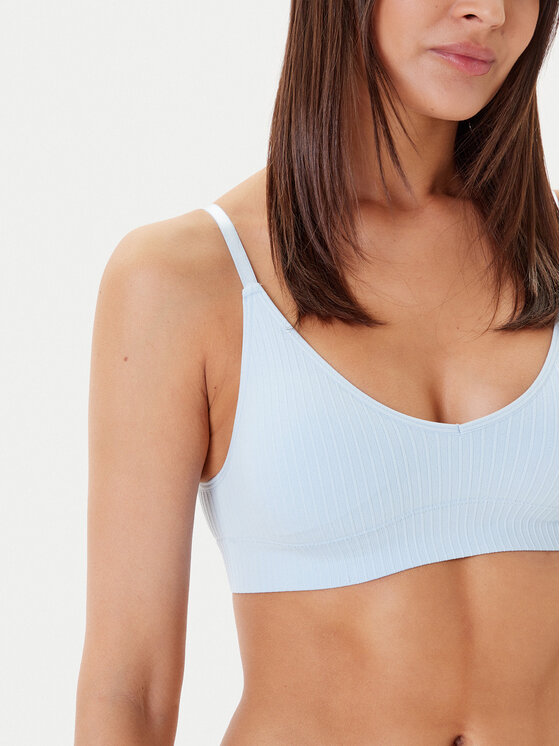 Hunkemöller Hunkemöller Podprsenkový top Dianne 302142 Světle modrá