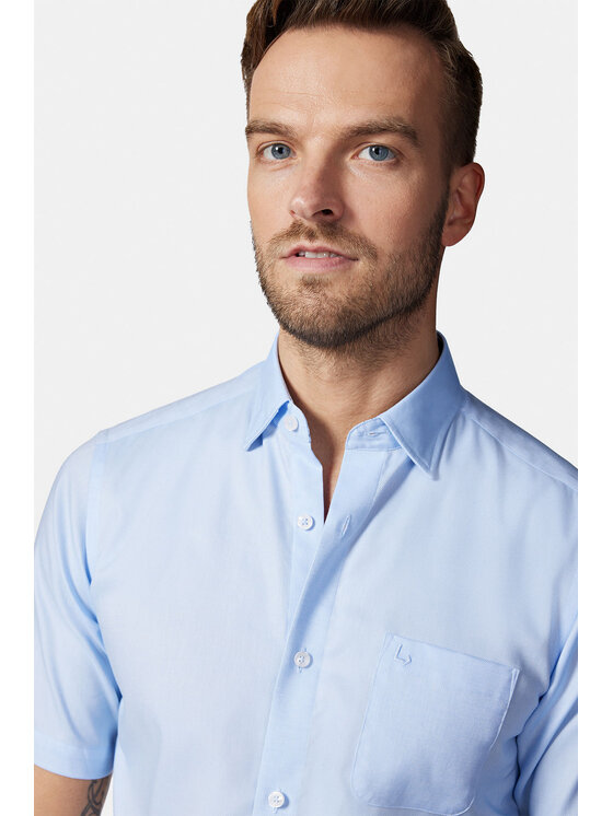 Lancerto Lancerto Koszula Monica KO073123000044 Błękitny Slim Fit