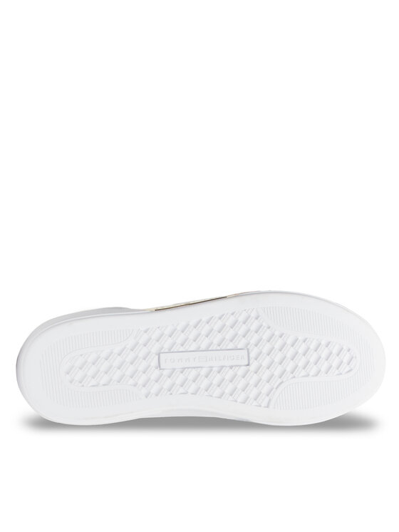 Tommy Hilfiger Tommy Hilfiger Sneakers Chic Hw Court Sneaker FW0FW07813 Bianco