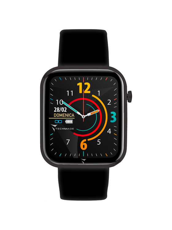 Techmade Techmade Zegarek 8099990144940 Czarny