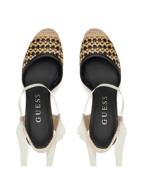 Guess Guess Espadryle FLJNAM FAB04 Czarny