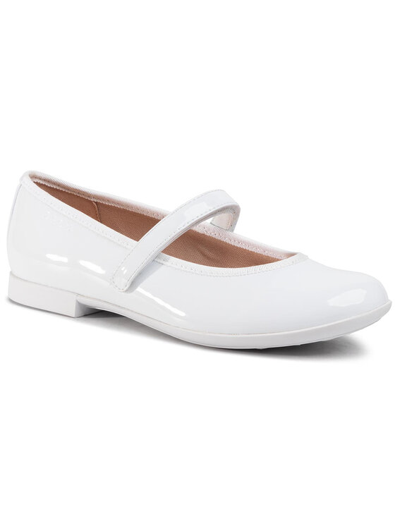 Geox Geox Ballerinas J Plie' A J0255A 000HH C1000 D Weiß