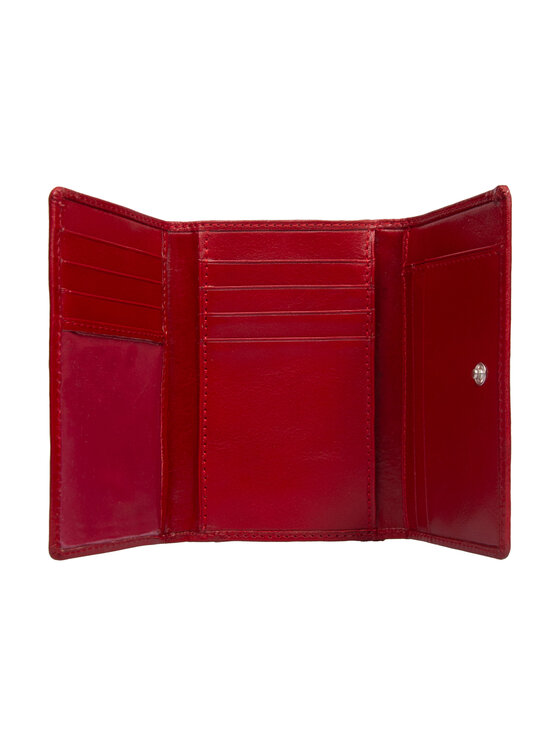 ALLORA BE UNIQUE ALLORA BE UNIQUE Portafoglio piccolo da donna 100% leather Rosso