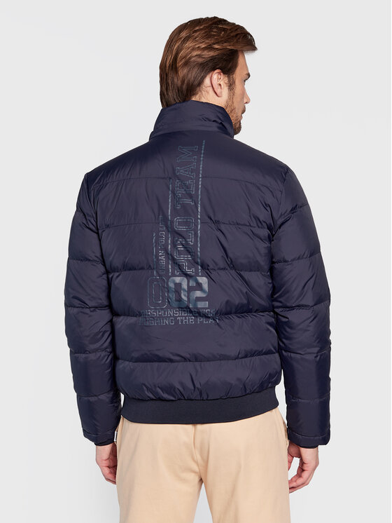 La Martina La Martina Пуховик UMO602 PA003 Cиній Regular Fit