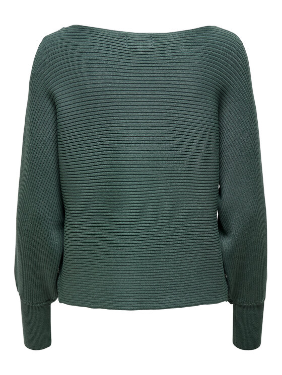 ONLY ONLY Sweter Adaline 15226298 Zielony Relaxed Fit