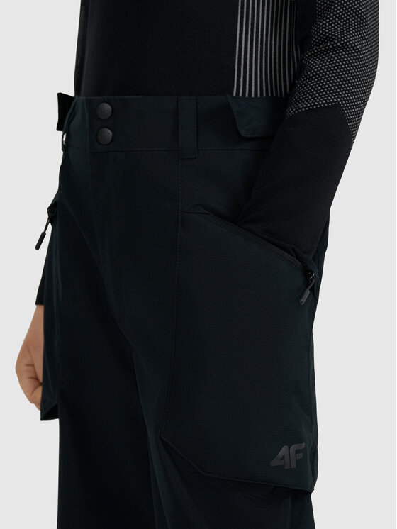4F 4F Spodnie narciarskie SKI CLASSIC Czarny Regular Fit