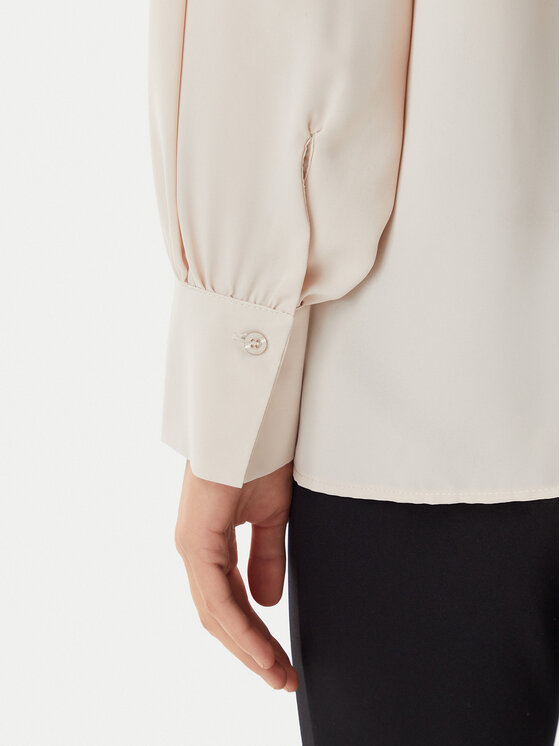 Rinascimento Rinascimento Bluză CFC0122866003 Bej Regular Fit