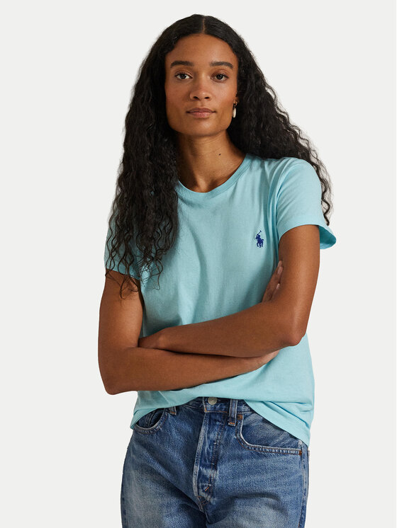 Polo Ralph Lauren Polo Ralph Lauren T-krekls 211B14605010 Tirkīzs Classic Fit