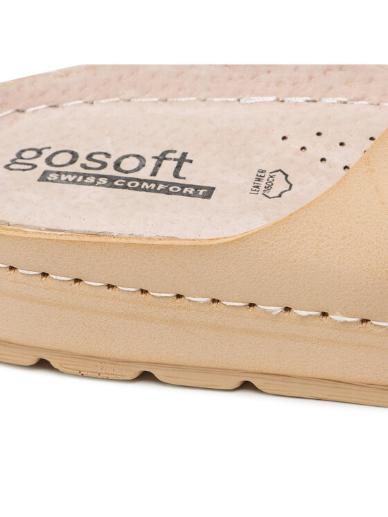 Go Soft Go Soft Klapki WS121-01 Beżowy