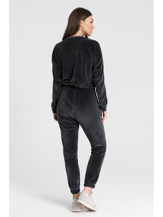 LaLupa LaLupa Bluza LA084 Czarny Comfortable Fit