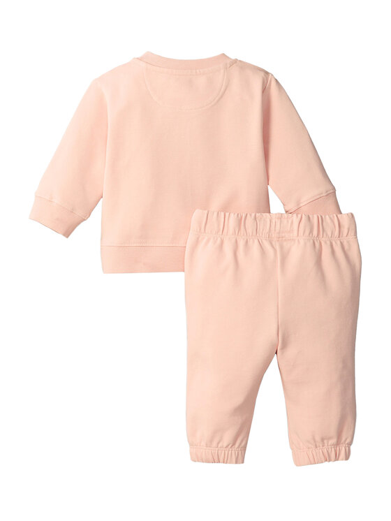 Calvin Klein Jeans Calvin Klein Jeans Jogginganzug Monogram IN0IN00017 Rosa Regular Fit