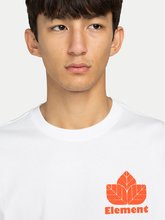 Element Element T-Shirt Sporting ELYZT00569 Λευκό Relaxed Fit