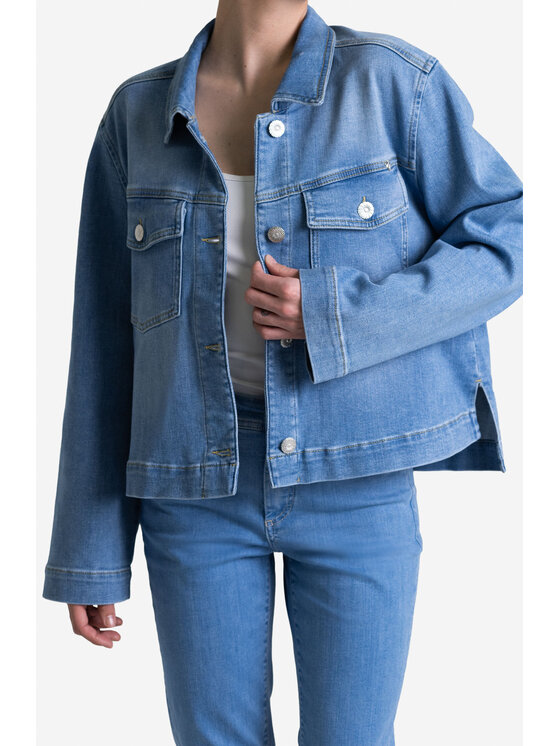 RJ Rocks Jeans RJ Rocks Jeans Kurtka jeansowa Emma Niebieski Oversize