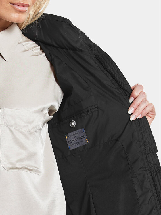 Didriksons Didriksons Geacă de iarnă Karla 504316 Negru Regular Fit