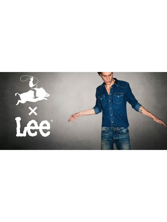Lee Lee Koszula 112364142 Różowy Relaxed Fit