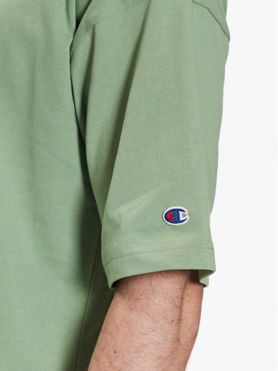 Champion Champion Футболка 216548 Зелений Regular Fit