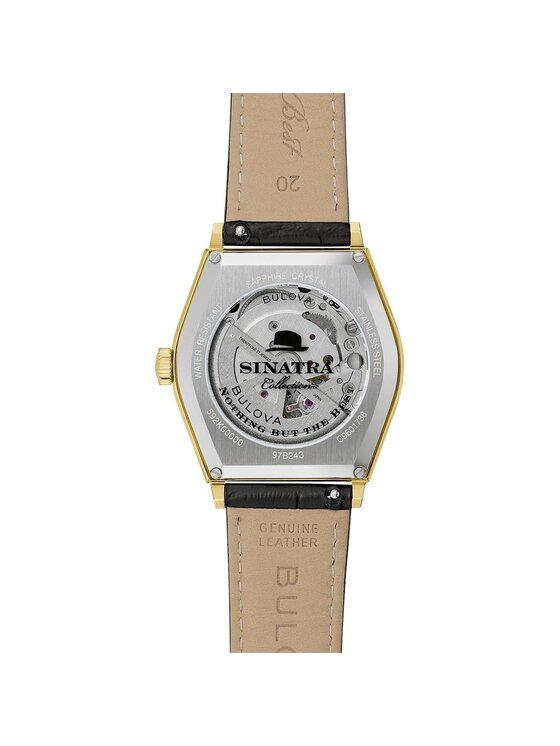 Bulova Bulova Zegarek 97B243 Czarny