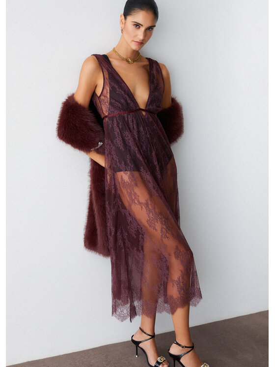 Liu Jo Liu Jo Vestito da giorno PA6036J4961X0744 Marrone Regular Fit