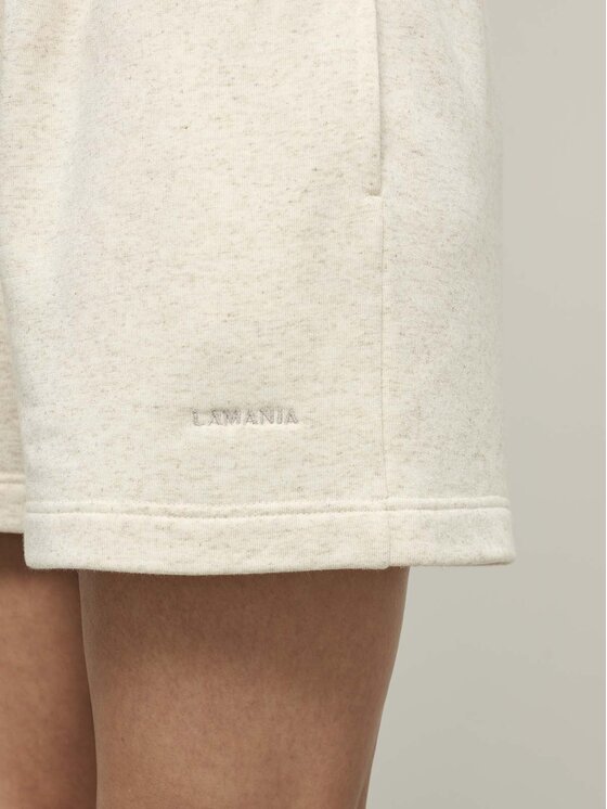 La Mania La Mania Pantaloncini sportivi RAIN Beige Classic Fit