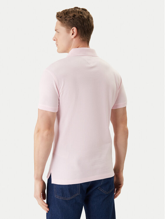 Tommy Hilfiger Tommy Hilfiger Polo 1985 MW0MW17771 Różowy Regular Fit