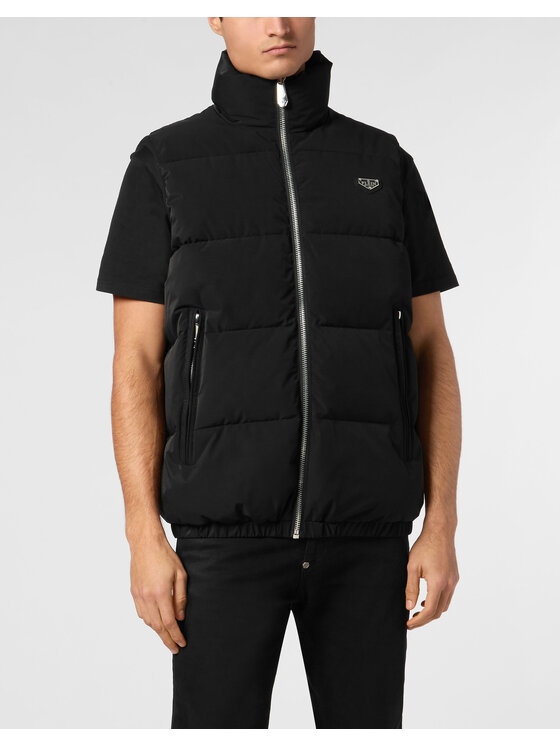 PHILIPP PLEIN PHILIPP PLEIN Gilet 23015 Nero Regular Fit
