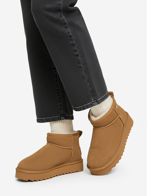 Nine West Nine West Μπότες Χιονιού CEO-MENA-01 Καφέ